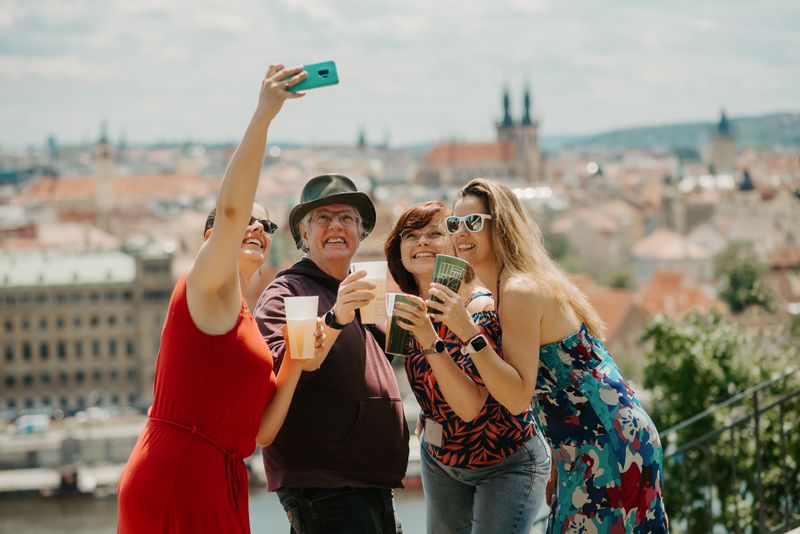 Prague Private Tour - Enjoy beer in one of our many beer gardens around town.