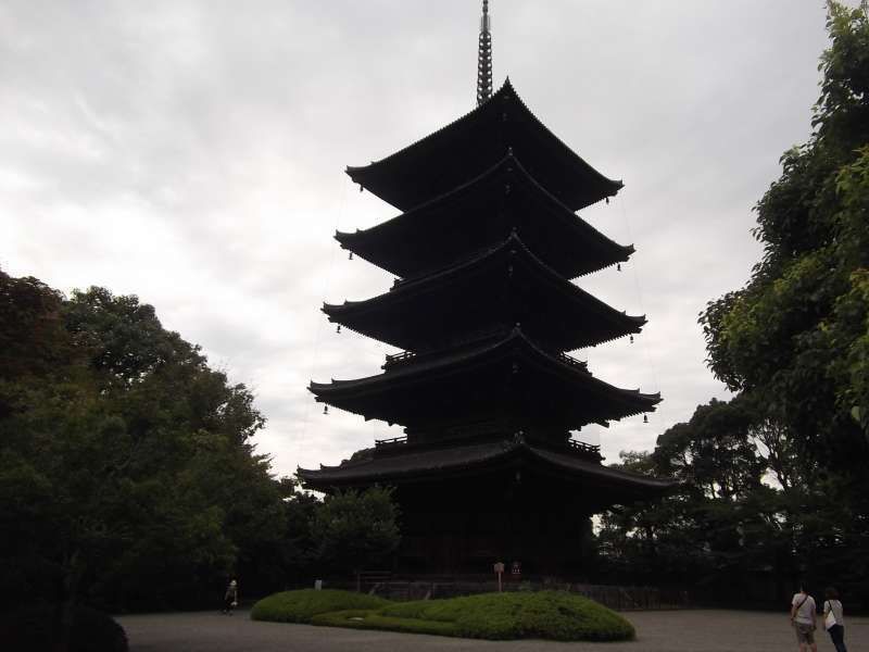 Kyoto Private Tour - Fifty-five-meter five-storied pagoda at Toji temple.