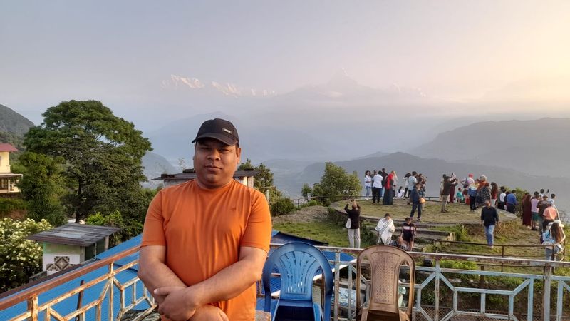 Pokhara Private Tour - a view at Sarangkot hill station