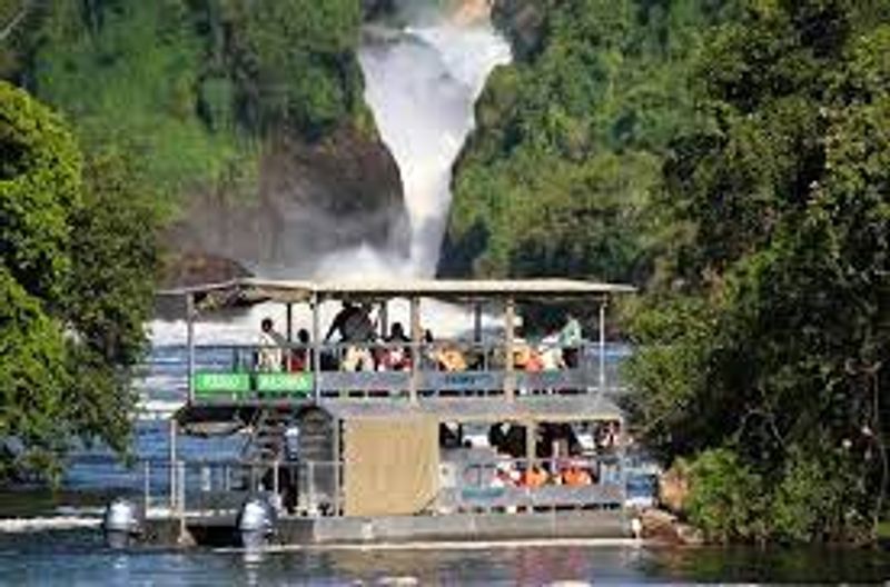 Kampala Private Tour - During the boat cruise at Murchison falls