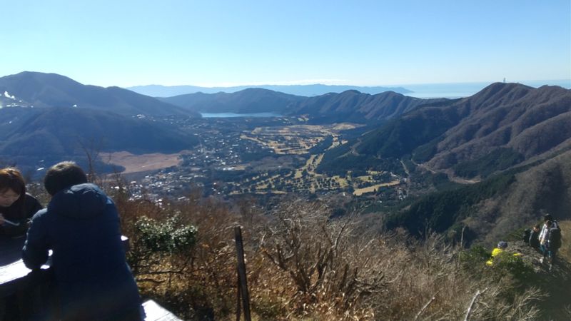 Hakone Private Tour - Good view of Hakone from top of Kintoki-san