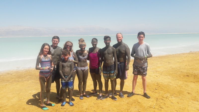 Tel Aviv Private Tour - The Dead Sea mud is rich in minerals, therapeutic, and fun!