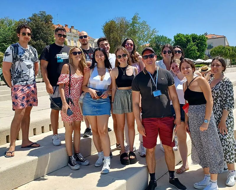 Zadar Private Tour - Spanish and Mexican students who went to student exchange in Italy. 