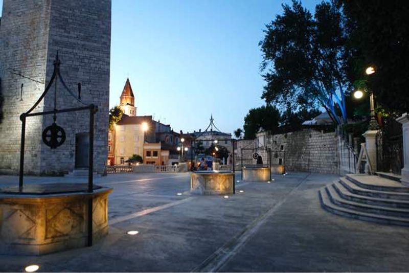 Zadar Private Tour - Five Wells Square. Meeting point