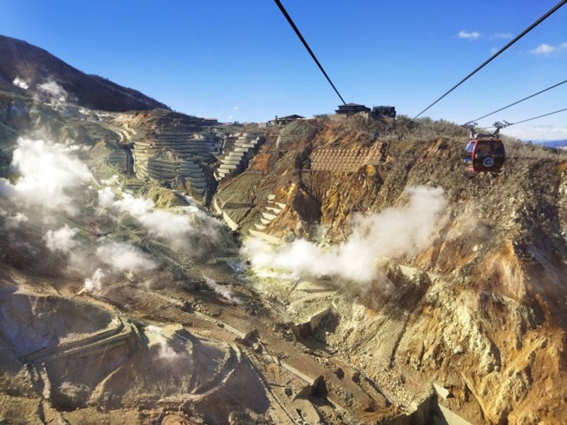 Tokyo Private Tour - View from Hakone Ropeway