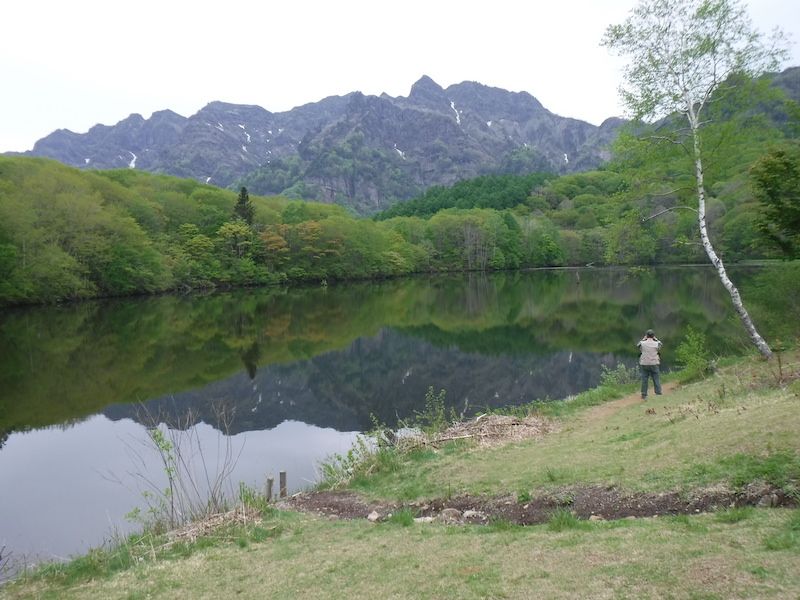 Nagano Private Tour - Kagami Pond in May