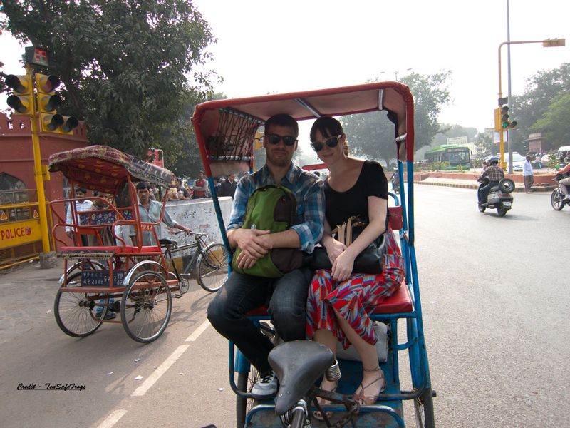 Delhi Private Tour - Bicycle rickshaw ride in Old Delhi