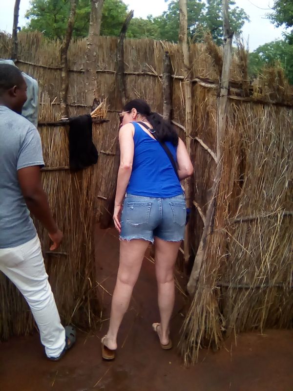 Livingstone Private Tour - Making an entry a Mukuni village to commence the tour