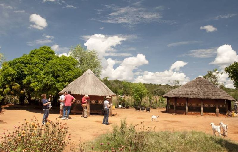 Livingstone Private Tour - You visit Mukuni village physically in real-time