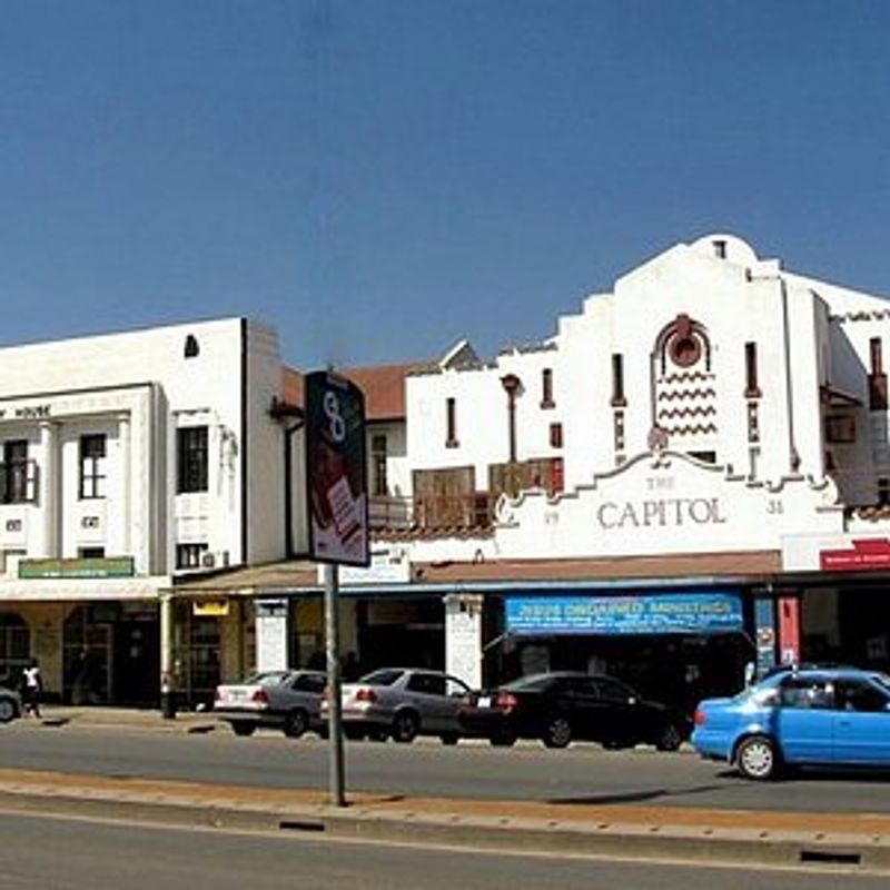 Livingstone Private Tour - You will see old colonial buildings in the Livingstone CBD