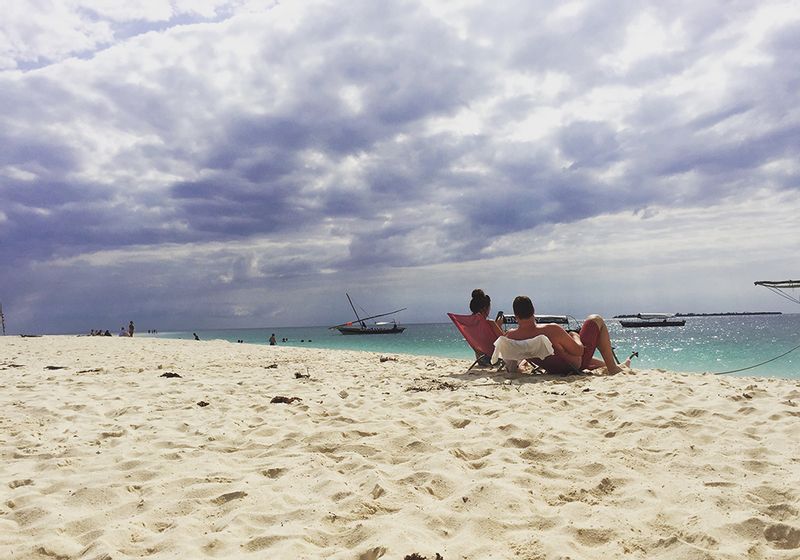 Zanzibar Private Tour - A peaceful relaxation at Nakupenda Sandbank