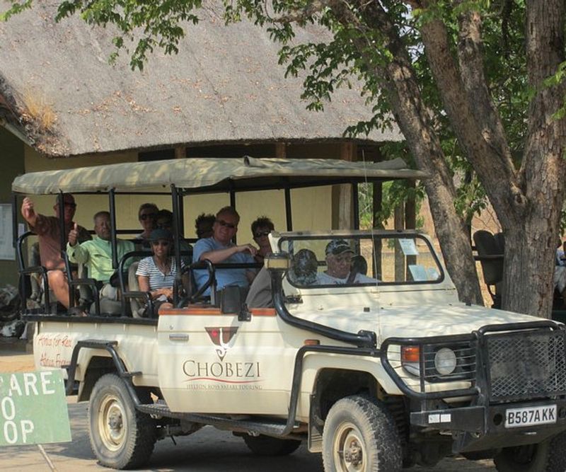 Livingstone Private Tour - Going for a game drive in the Chobe National Park in Botswana