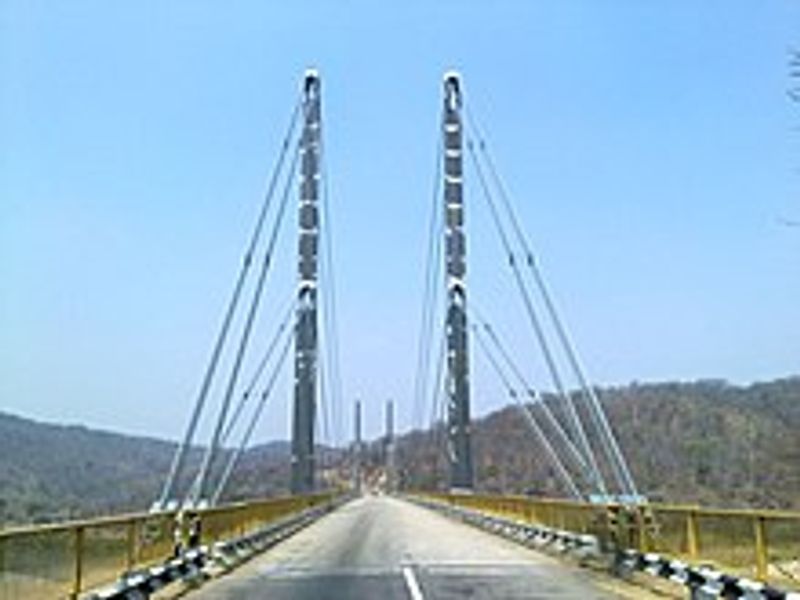 Lusaka Private Tour - You will cross the magnificent suspended Luangwa bridge