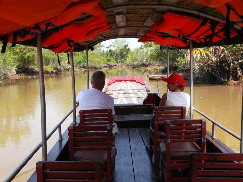 Ho Chi Minh Private Tour - local boat