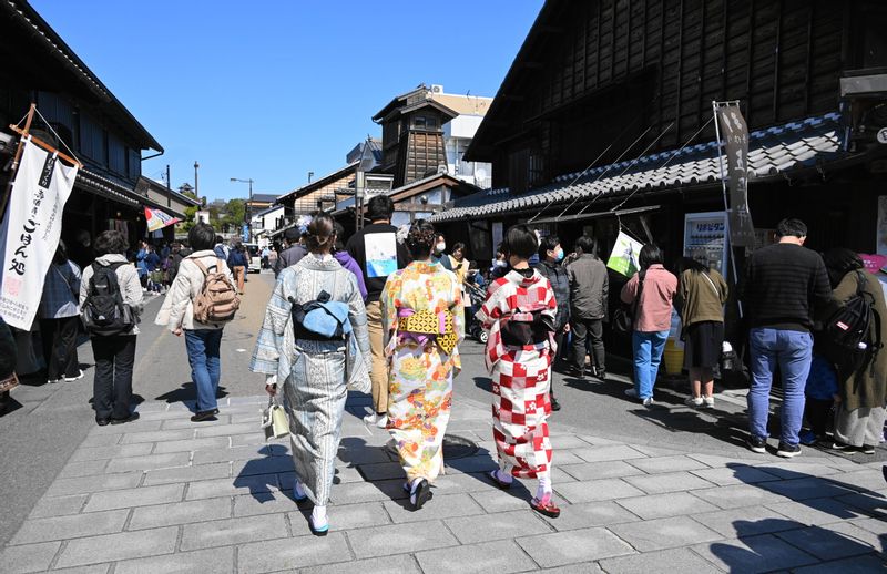 Aichi Private Tour - Inuyama castle street