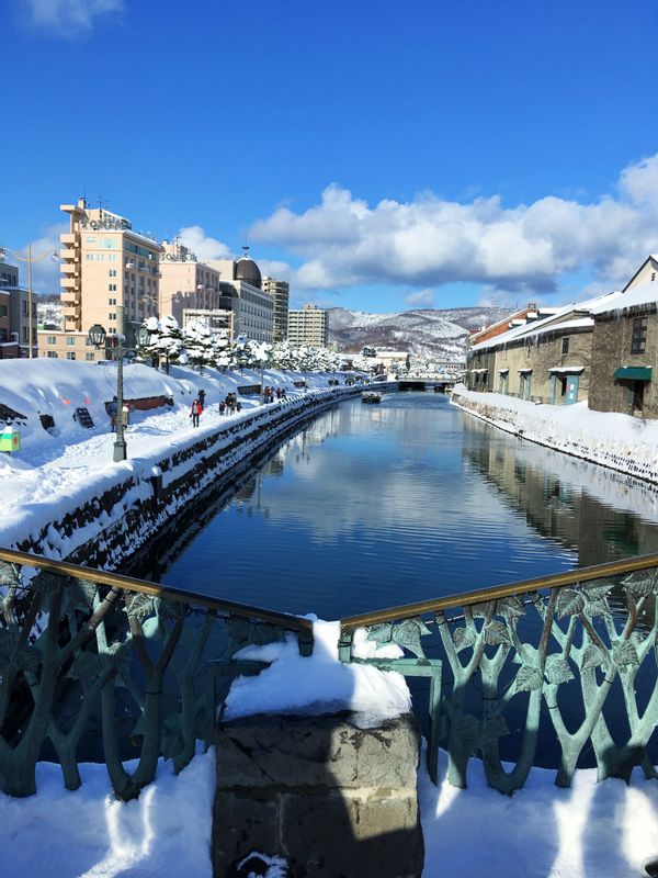 Otaru Private Tour - Otaru Canal in winter