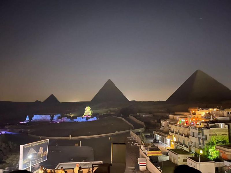 Giza Private Tour - At night cafe