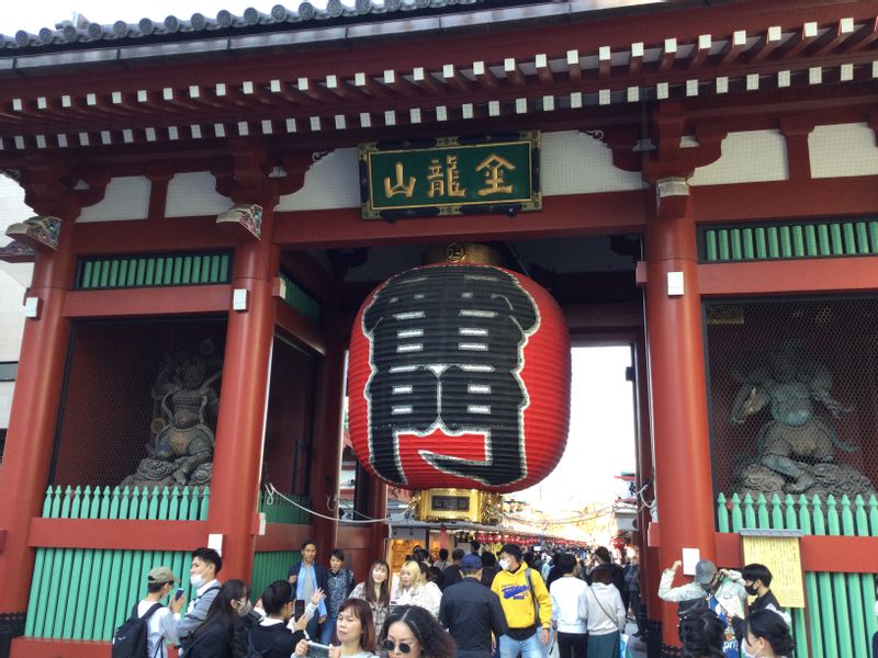 Tokyo Private Tour - Iconic Kaminarimon Gate in Asakusa