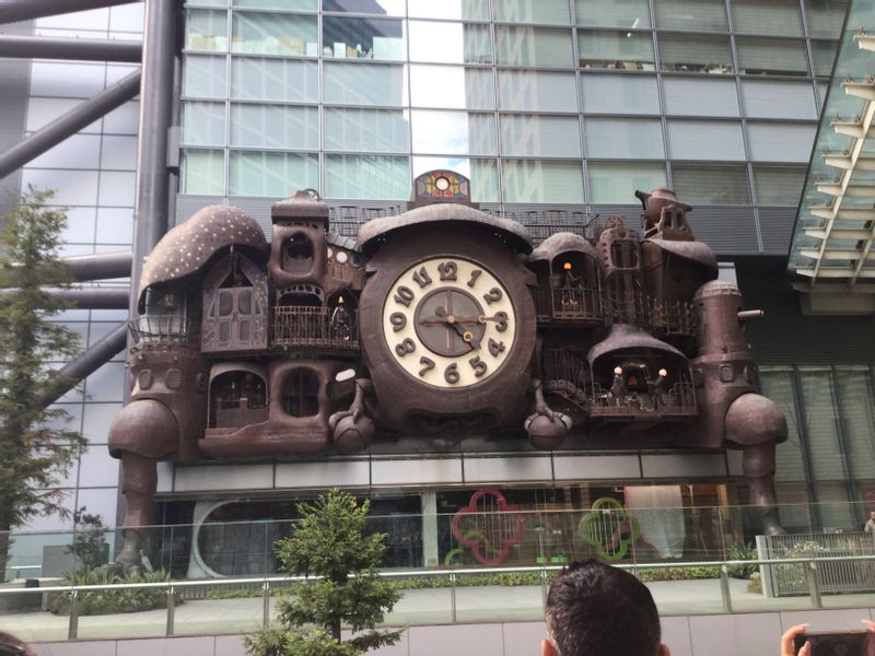 Tokyo Private Tour - Big Clock designed by Hayao Miyazaki 