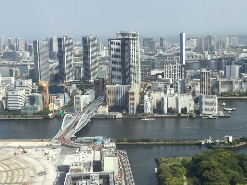 Tokyo Private Tour - Bay Area View from Shiodome