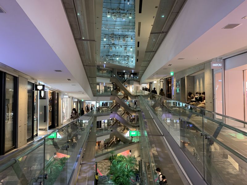 Tokyo Private Tour - Omote Sasndo Hills atrium (Omote Sando)