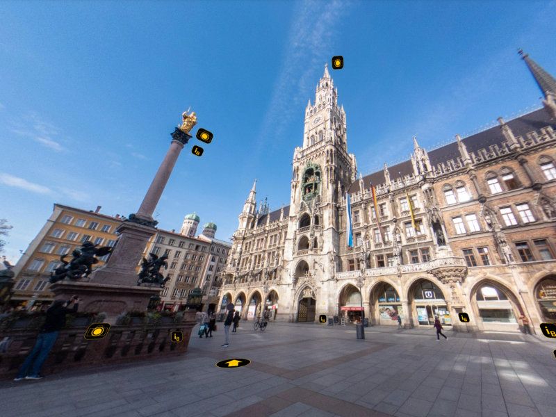 Munich Private Tour - Mary's Square with New Town Hall