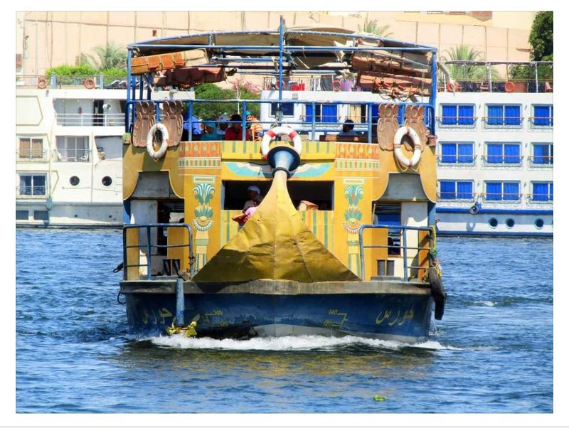 Luxor Private Tour - The puplic Ferry in Luxor