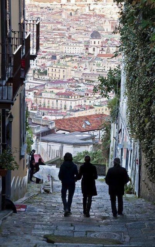 Naples Private Tour - stairs