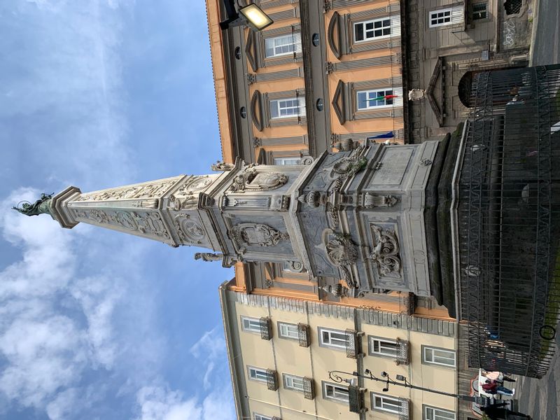 Naples Private Tour - Obelisk immacolata concezione 