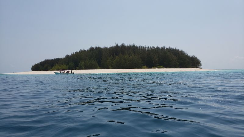 Zanzibar Private Tour - A view of Mnemba island