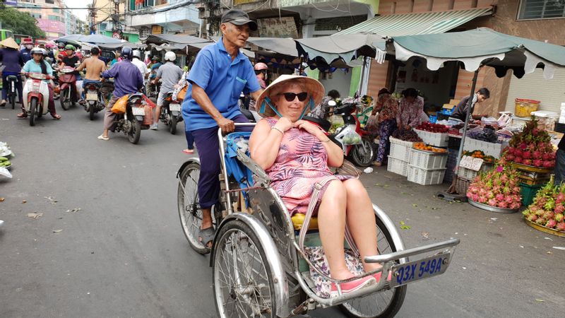 Ho Chi Minh Private Tour - Trishaw ride
