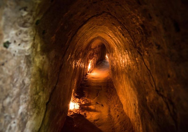 Ho Chi Minh Private Tour - inside the tunnels