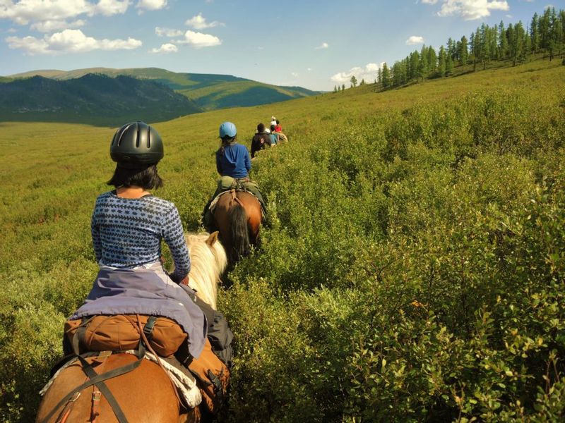 Ulaanbaatar Private Tour - Riding horse at Hustai National Park