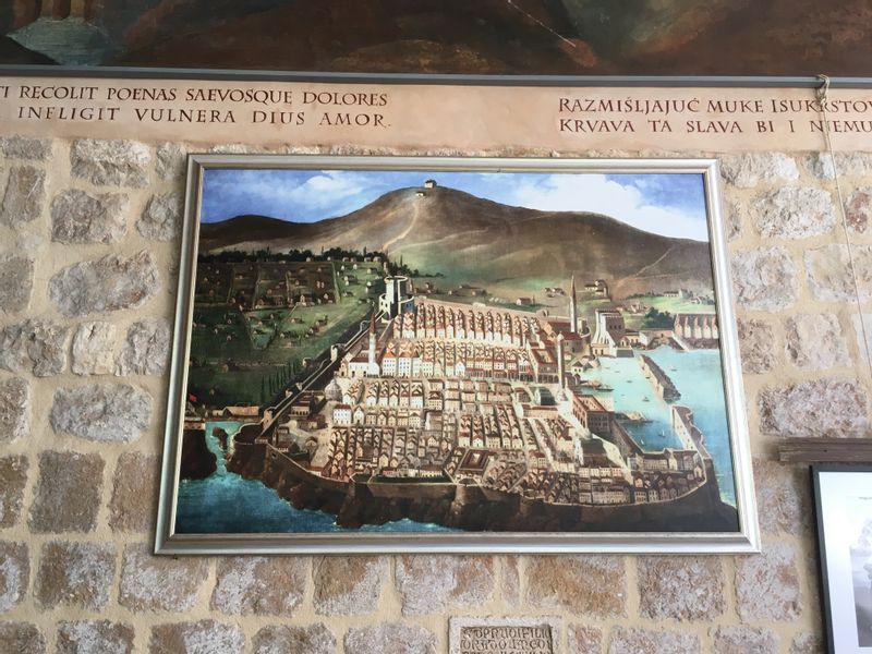 Dubrovnik Private Tour - A picture of Dubrovnik found inside the Franciscan monastery