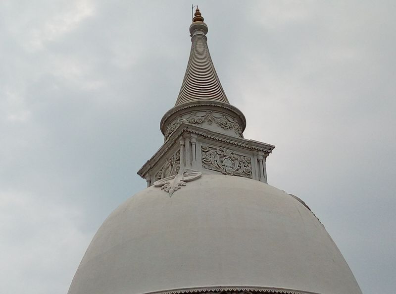 Colombo Private Tour - A stupa which is a place of worship at a Buddhist temple