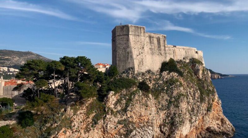 Dubrovnik Private Tour - St.Laurence fortress aka Red keep - view from Gradac