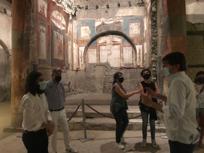 Herculaneum Private Tour - Sacellus of Augustales