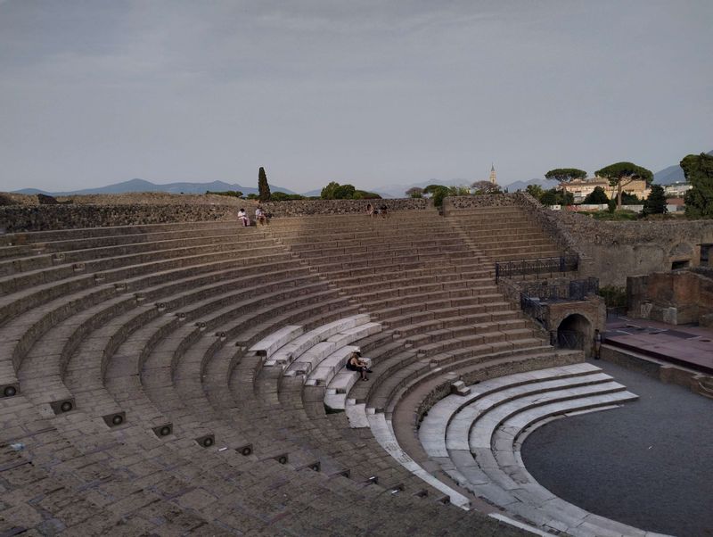 Pompeii Private Tour - the Large Theater