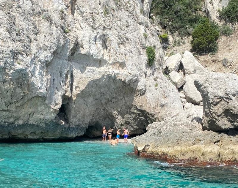 Capri Private Tour - The swimming stop