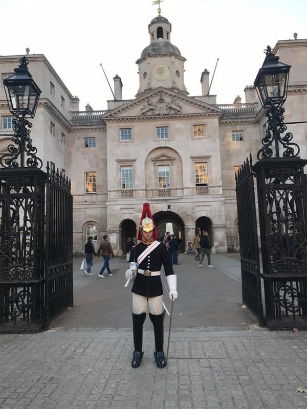 London Private Tour - Blues & Royals Sentry