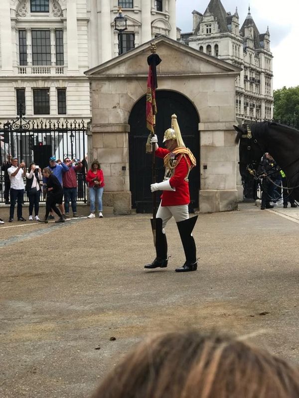 London Private Tour - Life Guard sentry