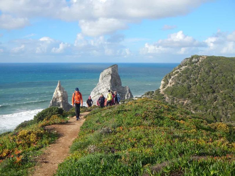 Lisbon Private Tour - Beautiful rock formations on the beaches along the way