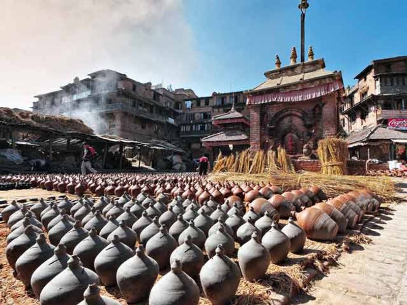 Kathmandu Private Tour - Pottery Square, Bhaktapur