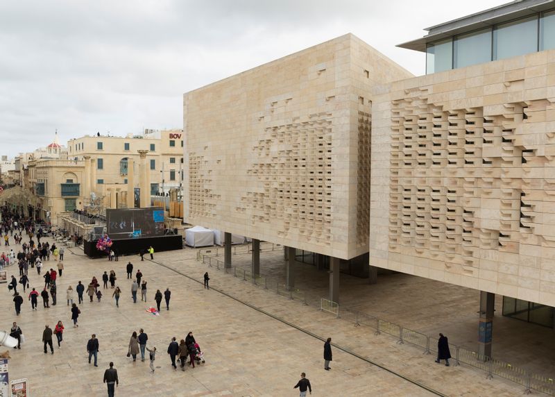 Malta Private Tour - New Parliament Building By Renzo Piano