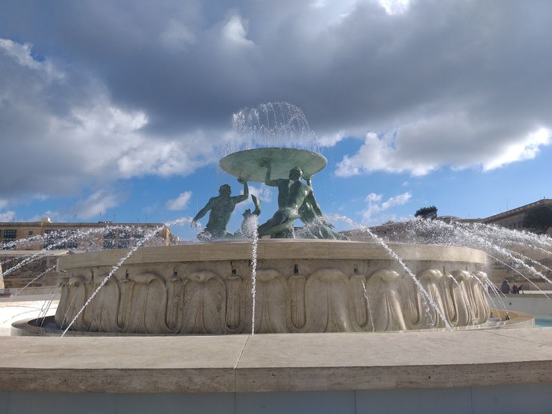 Malta Private Tour - Triton's Fountain