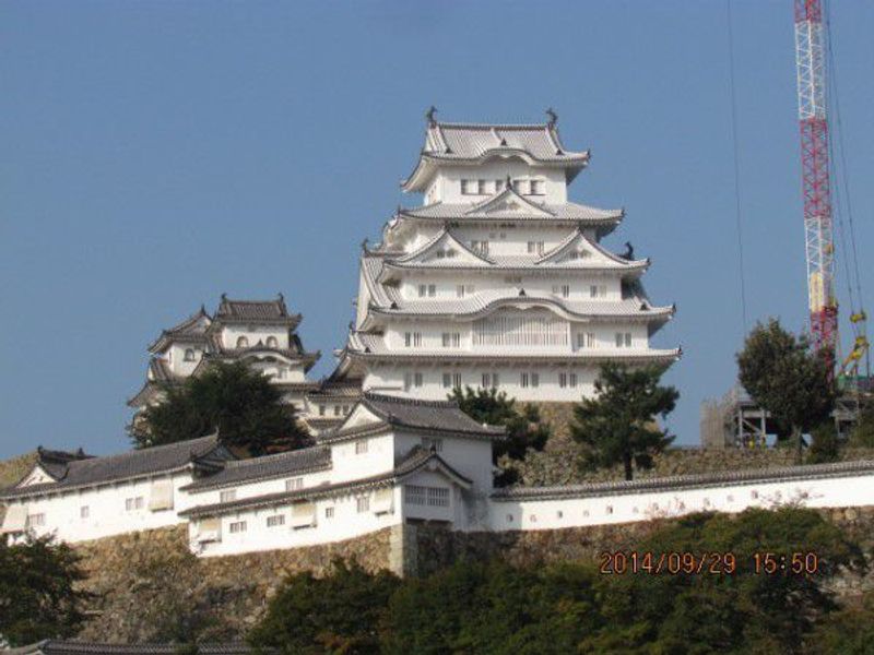 Himeji Castle, The Set of The Last Samurai or Engyoji Temple Himeji