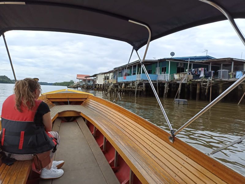 Bandar Seri Begawan Private Tour - View of Water Village during boat ride