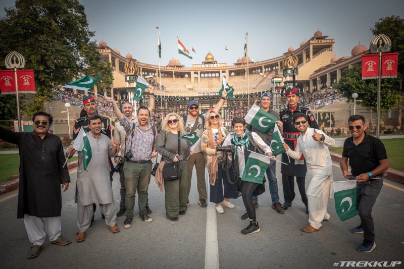 Lahore Private Tour - At Wagah Boarder 