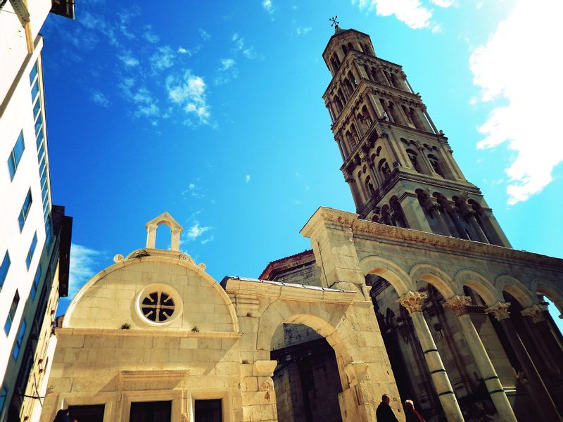 Split Private Tour - The bell tower of Cathedral in Split