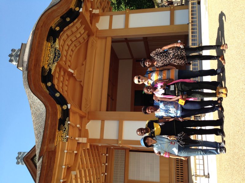 Aichi Private Tour - in front of the palace